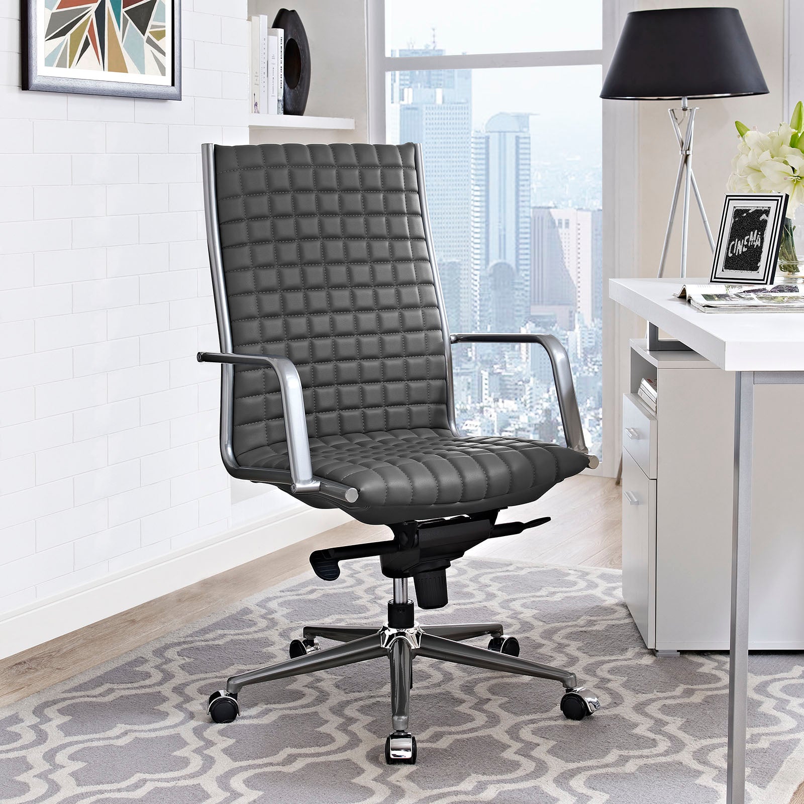 Modway Furniture Modern Pattern Highback Office Chair - EEI-2122