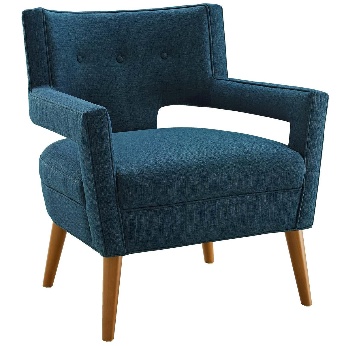 Modway Furniture Modern Sheer Upholstered Fabric Armchair - EEI-2142