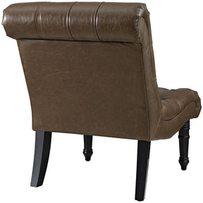 Modway Furniture Modern Navigate Lounge Chair in Brown EEI-2145-BRN-Minimal & Modern