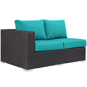 Modway Furniture Modern Convene 4 Piece Outdoor Patio Daybed EEI-2160-Minimal & Modern
