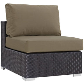 Modway Furniture Modern Convene 12 Piece Outdoor Patio Sectional Set - EEI-2165