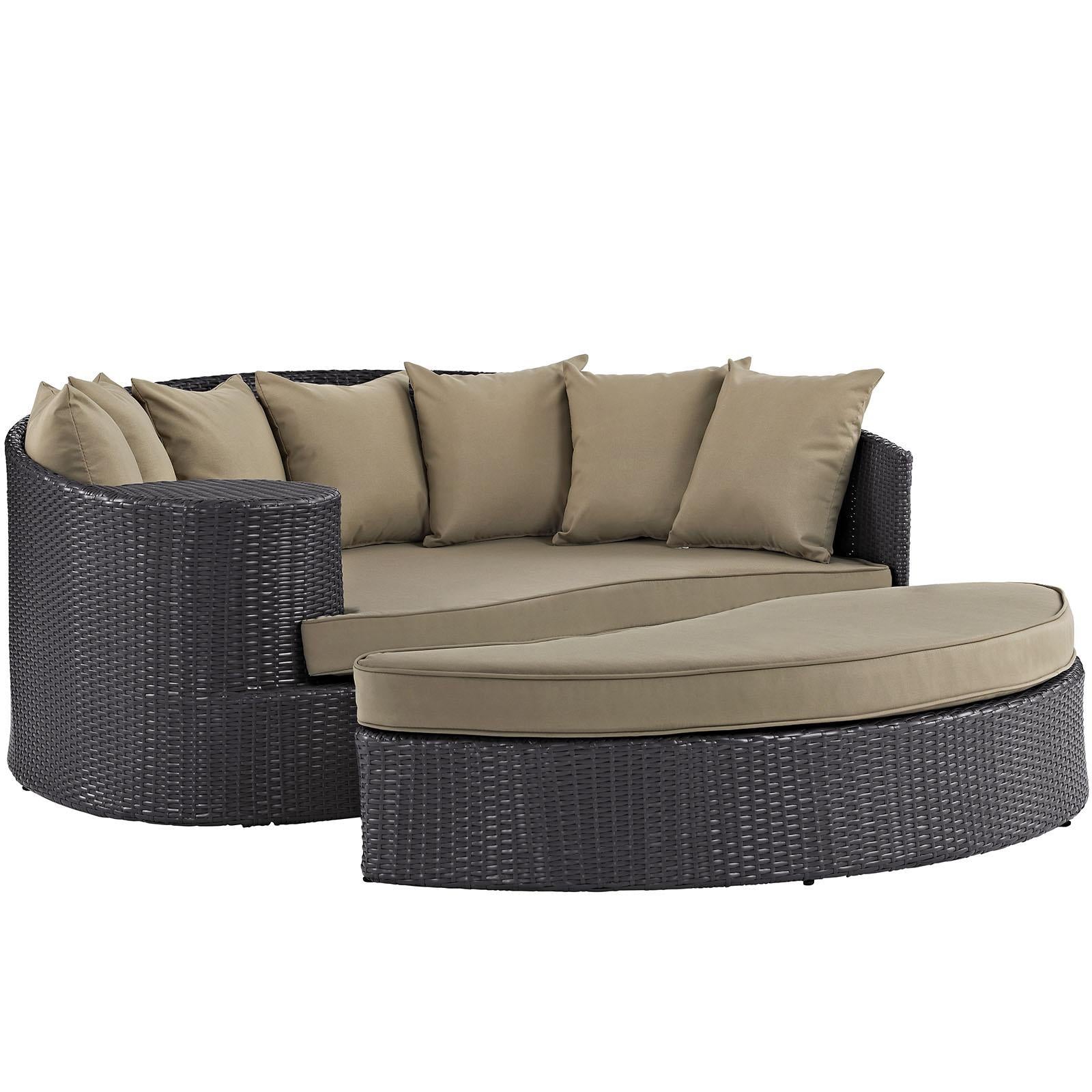 Modway Furniture Modern Convene Outdoor Patio Daybed - EEI-2176