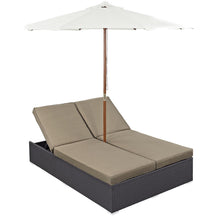 Modway Furniture Modern Convene Double Outdoor Patio Chaise - EEI-2180