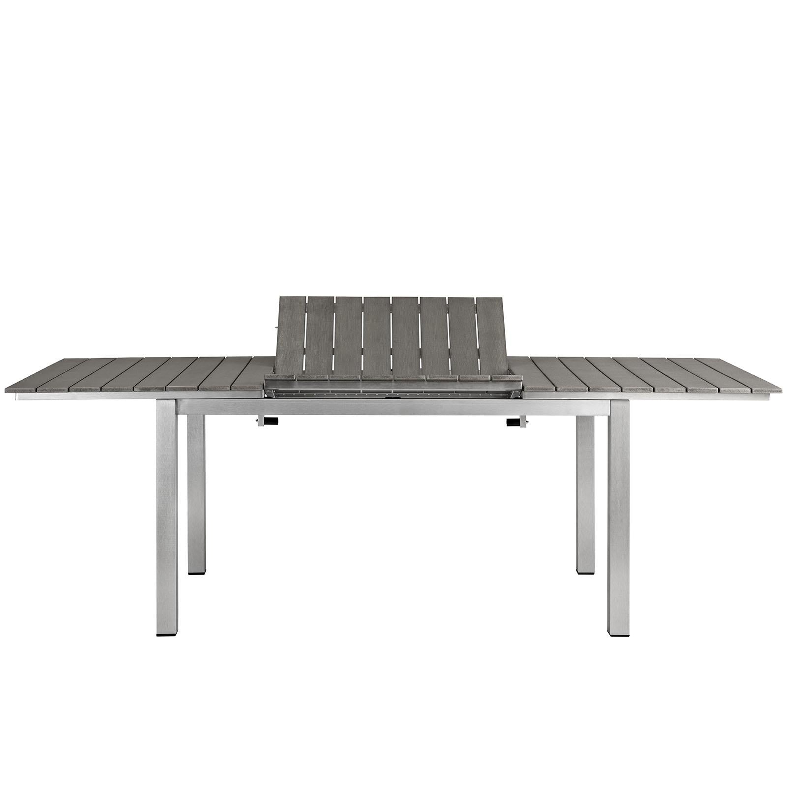Modway Furniture Modern Shore Outdoor Patio Wood Dining Table - EEI-2257