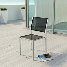 Modway Furniture Modern Shore Outdoor Patio Aluminum Side Chair - EEI-2259