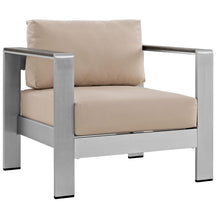 Modway Furniture Modern Shore Outdoor Patio Aluminum Armchair - EEI-2266