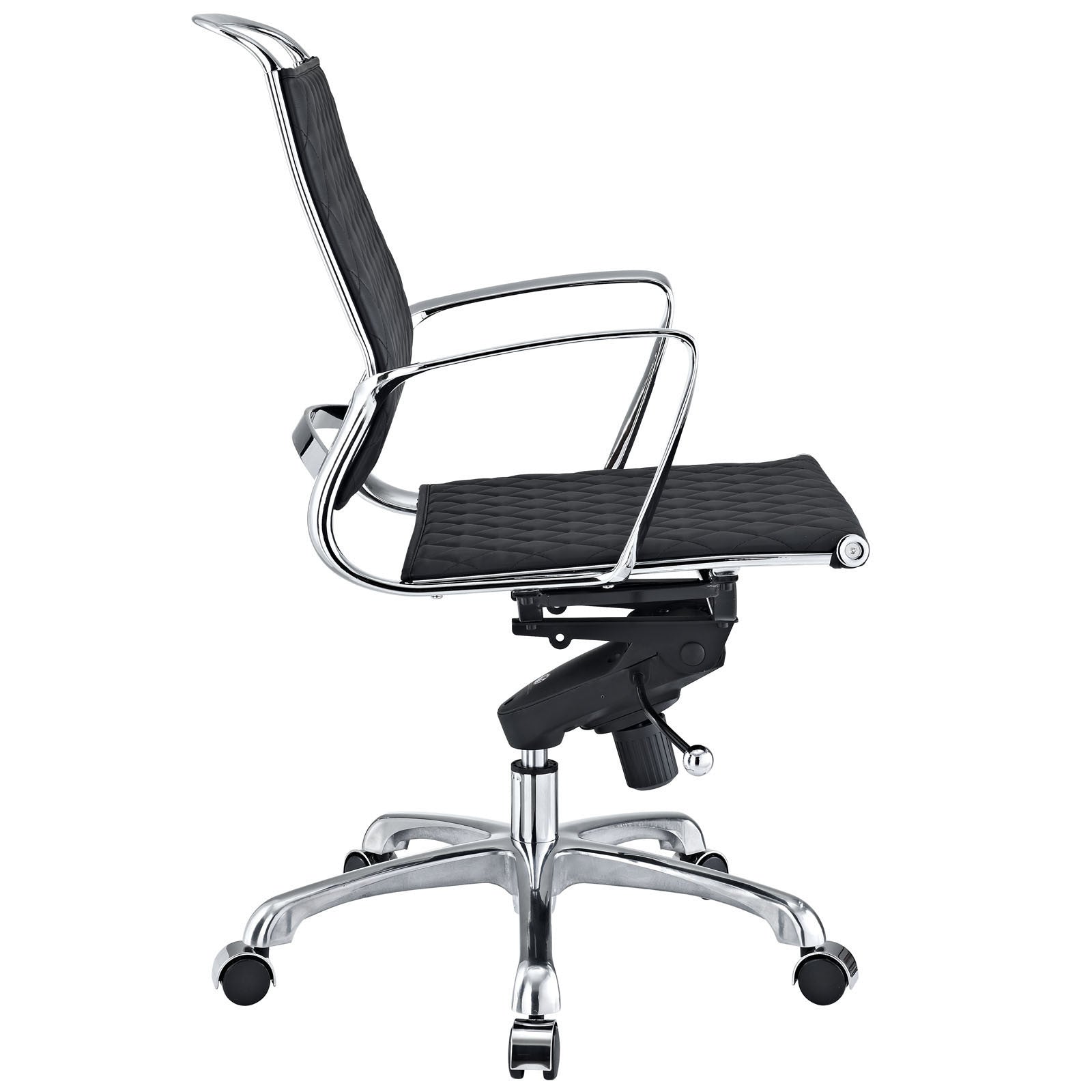Modway Modern Vibe Mid Back Adjustable Computer Office Chair EEI-227-Minimal & Modern