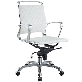 Modway Modern Vibe Mid Back Adjustable Computer Office Chair EEI-227-Minimal & Modern
