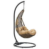 Modway Furniture Modern Abate Wicker Rattan Outdoor Patio Swing Chair - EEI-2276
