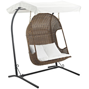 Modway Furniture Modern Vantage Outdoor Patio Swing Chair With Stand - EEI-2278