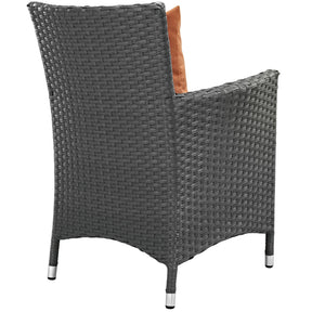 Modway Furniture Modern Sojourn 7 Piece Outdoor Patio Sunbrella® Dining Set - EEI-2312
