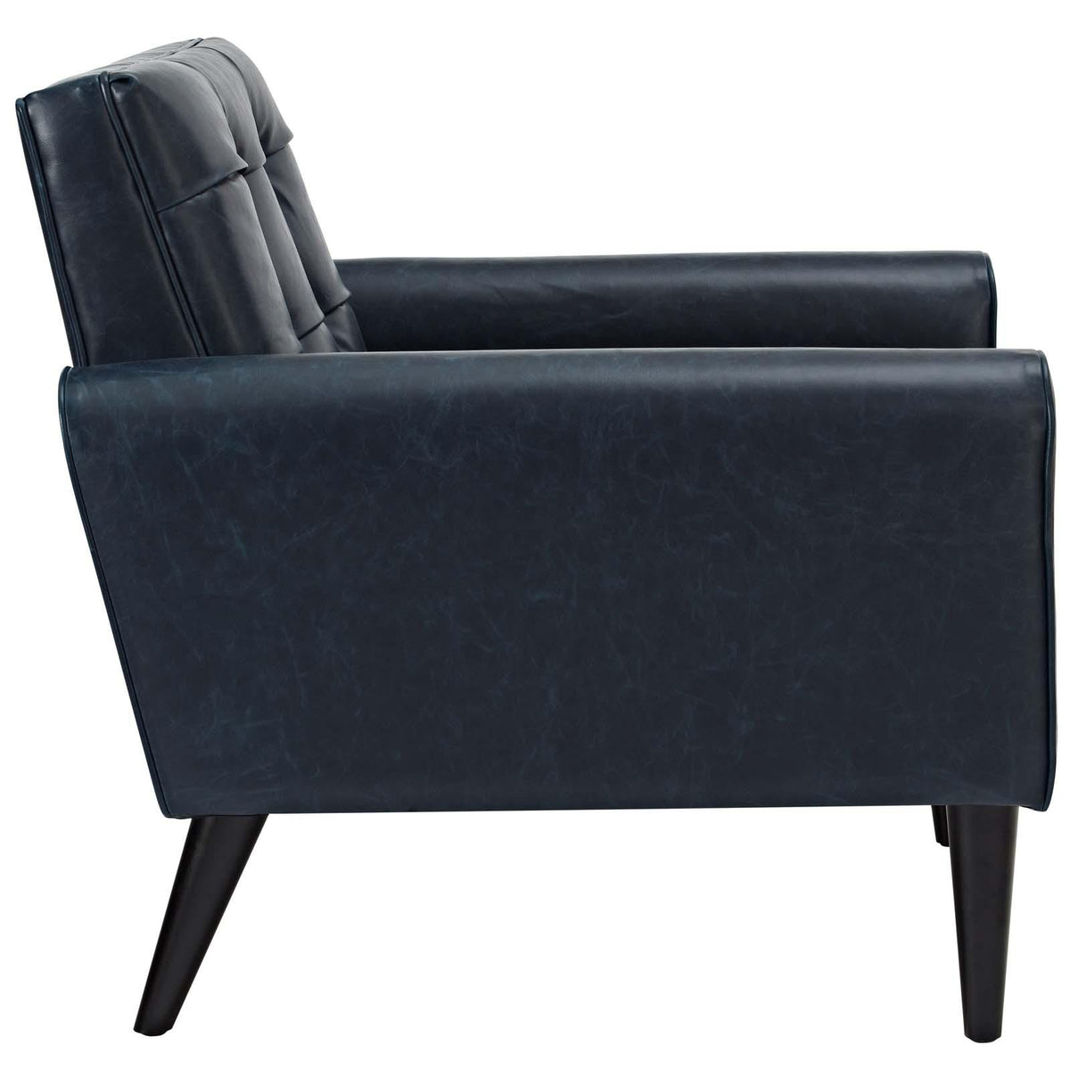 Modway Furniture Modern Delve Upholstered Vinyl Accent Chair - EEI-2327
