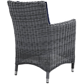 Modway Furniture Modern Summon 7 Piece Outdoor Patio Sunbrella® Dining Set - EEI-2334