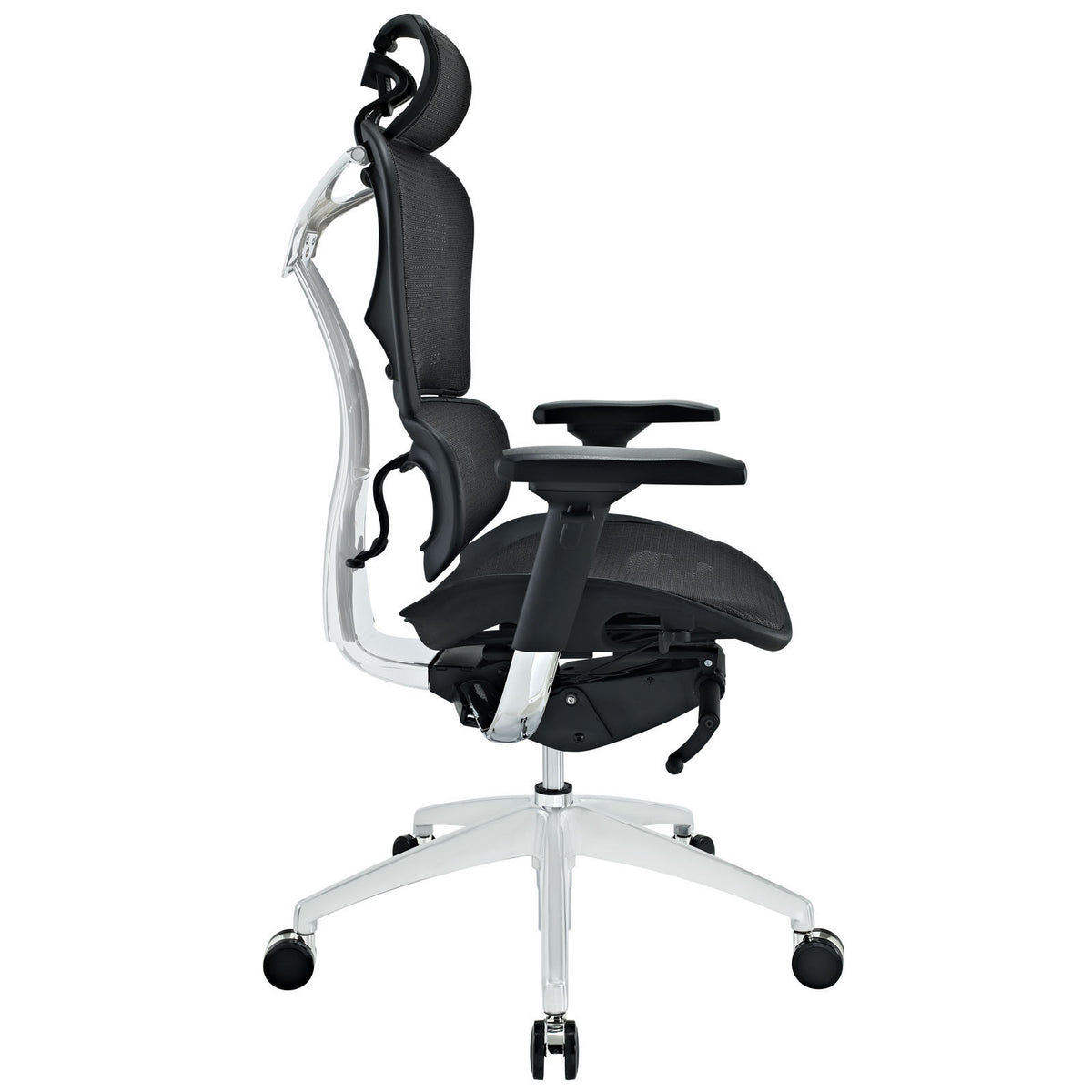 Modway Modern Lift High Back Adjustable Computer Office Chair EEI-234-BLK-Minimal & Modern