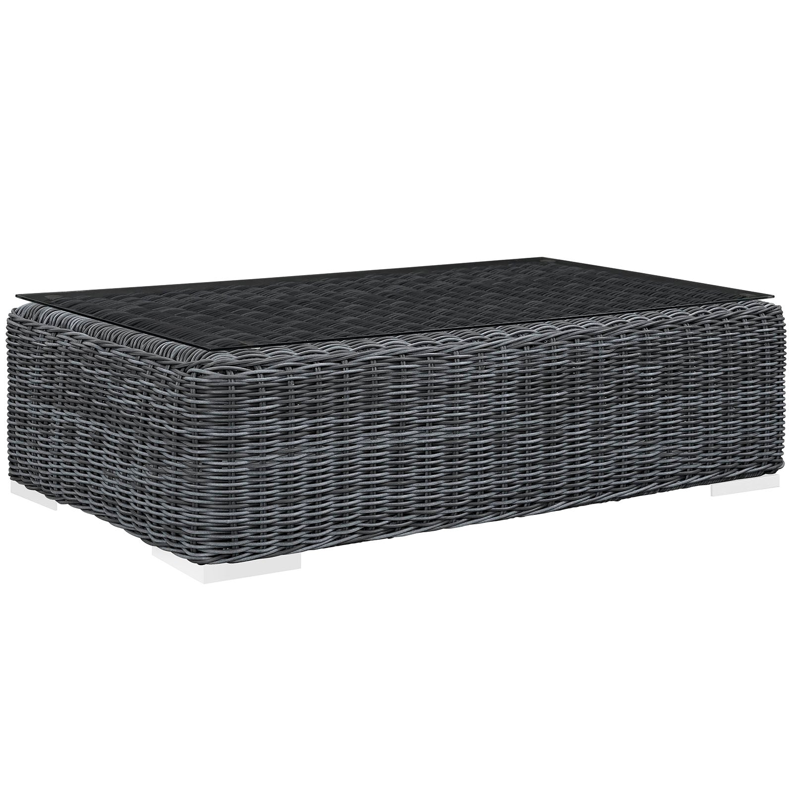 Modway Furniture Modern Summon 11 Piece Outdoor Patio Sunbrella® Sectional Set - EEI-2394-Minimal & Modern