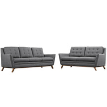 Modway Furniture Modern Beguile Living Room Set Upholstered Fabric Set of 2 - EEI-2434