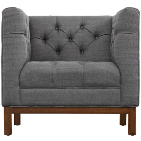 Modway Furniture Modern Panache Living Room Set Upholstered Fabric Set of 2 - EEI-2436