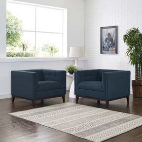 Modway Furniture Modern Serve Armchairs Set of 2 - EEI-2455