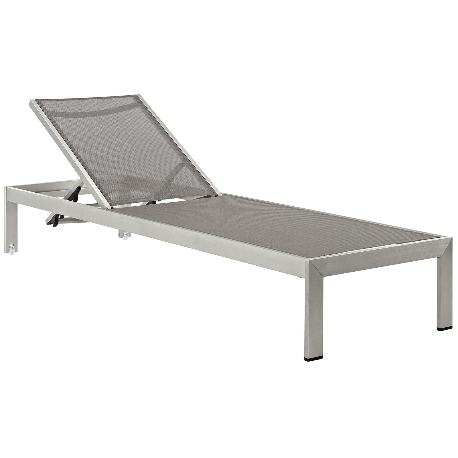 Modway Furniture Modern Shore 3 Piece Outdoor Patio Aluminum Set - EEI-2471