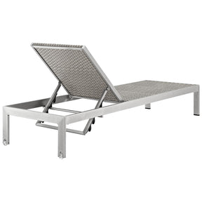 Modway Furniture Modern Shore Chaise Outdoor Patio Aluminum Set of 6 - EEI-2479