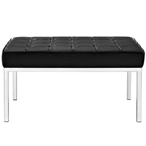 Modway Furniture Modern Loft Two-seater Vinyl Bench EEI-249-Minimal & Modern