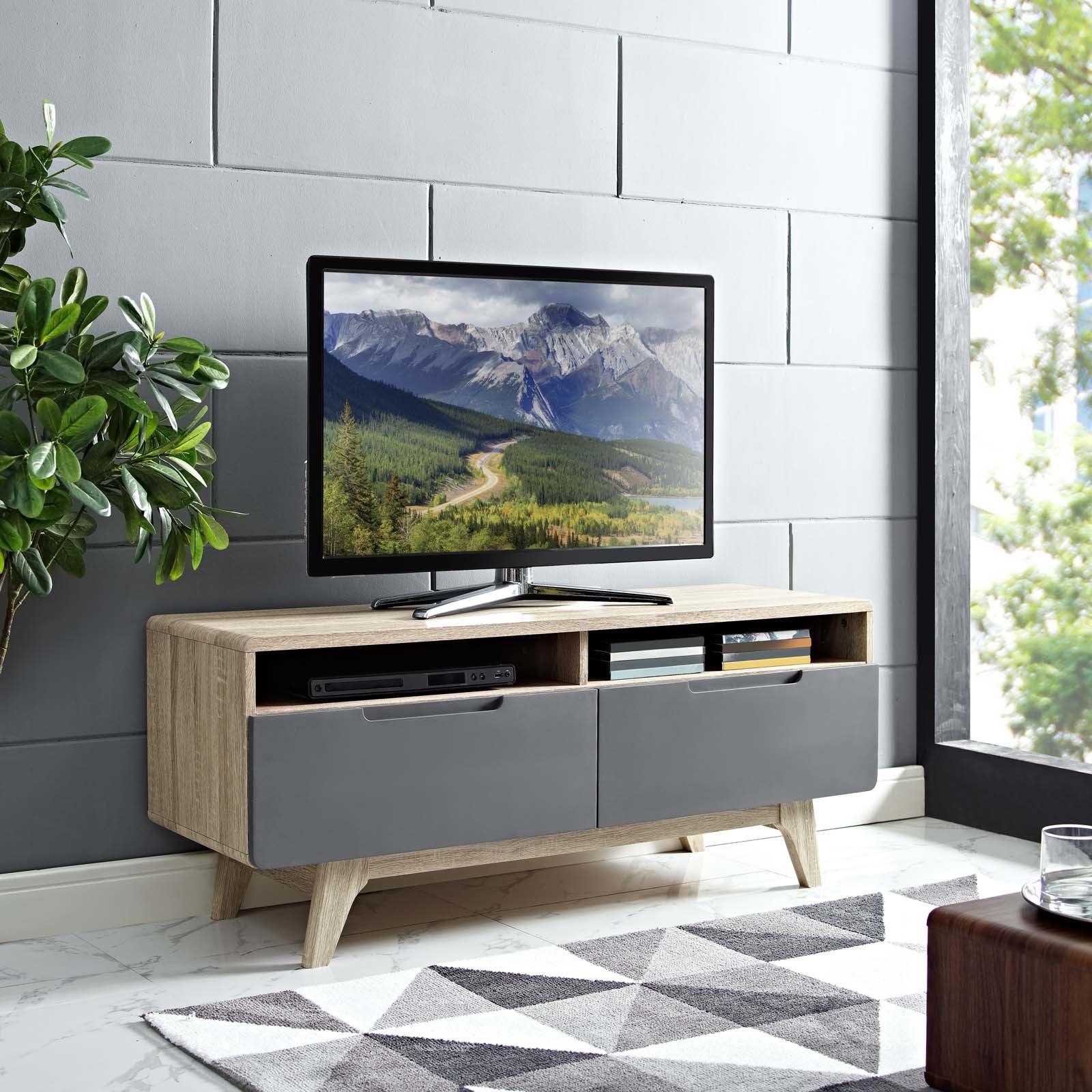 Modway Furniture Modern Origin 47" TV Stand - EEI-2533-Minimal & Modern