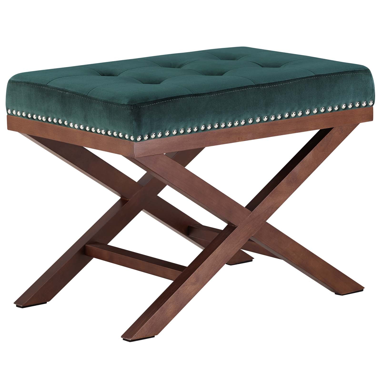 Modway Furniture Modern Facet Wood Bench - EEI-2571-Minimal & Modern
