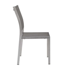 Modway Furniture Modern Shore Side Chair Outdoor Patio Aluminum Set of 2 - EEI-2585