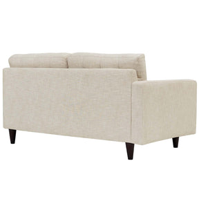 Modway Furniture Modern Empress Left-Facing Upholstered Fabric Loveseat - EEI-2589