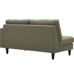 Modway Furniture Modern Empress Right-Facing Upholstered Fabric Loveseat - EEI-2595