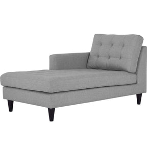 Modway Furniture Modern Empress Left-Arm Upholstered Fabric Chaise - EEI-2596