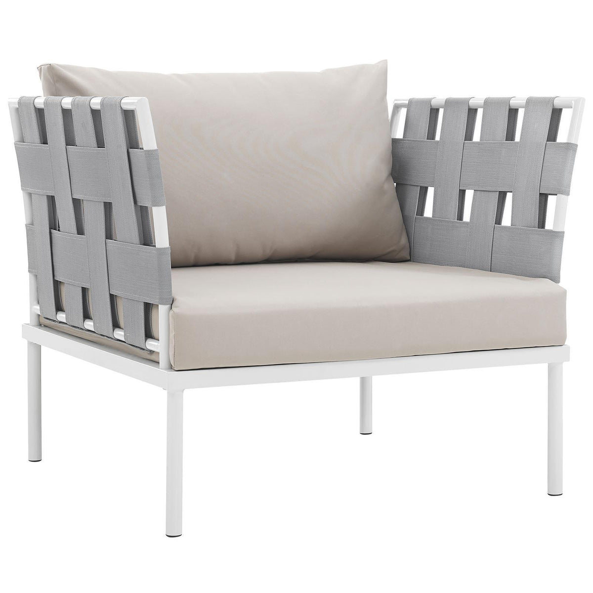 Modway Furniture Modern Harmony Outdoor Patio Aluminum Armchair - EEI-2602
