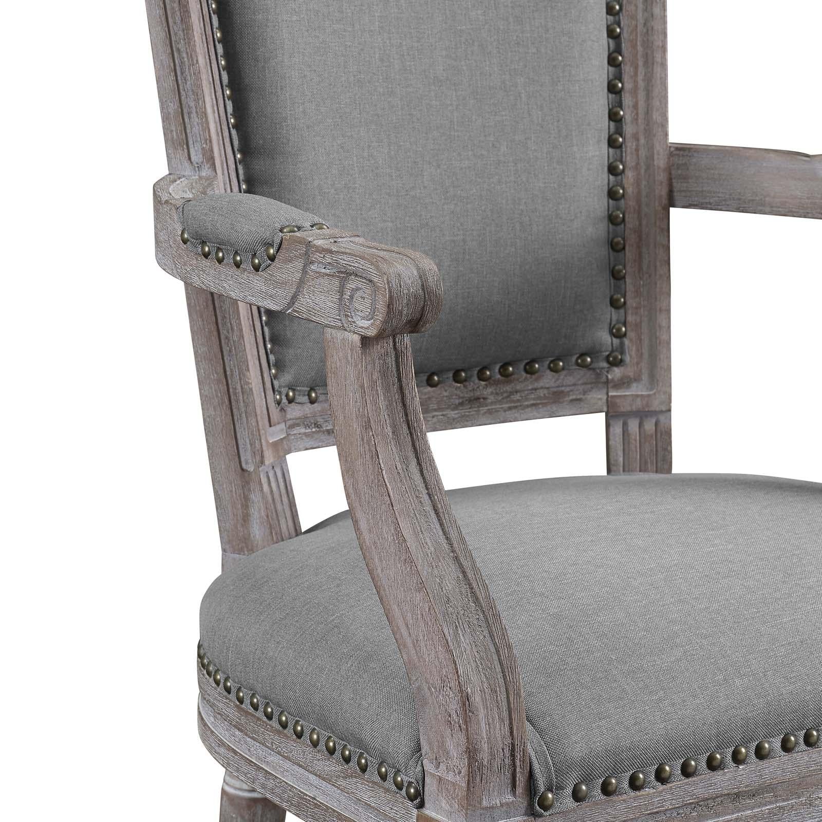 Modway Furniture Modern Penchant Vintage French Upholstered Fabric Dining Armchair - EEI-2606