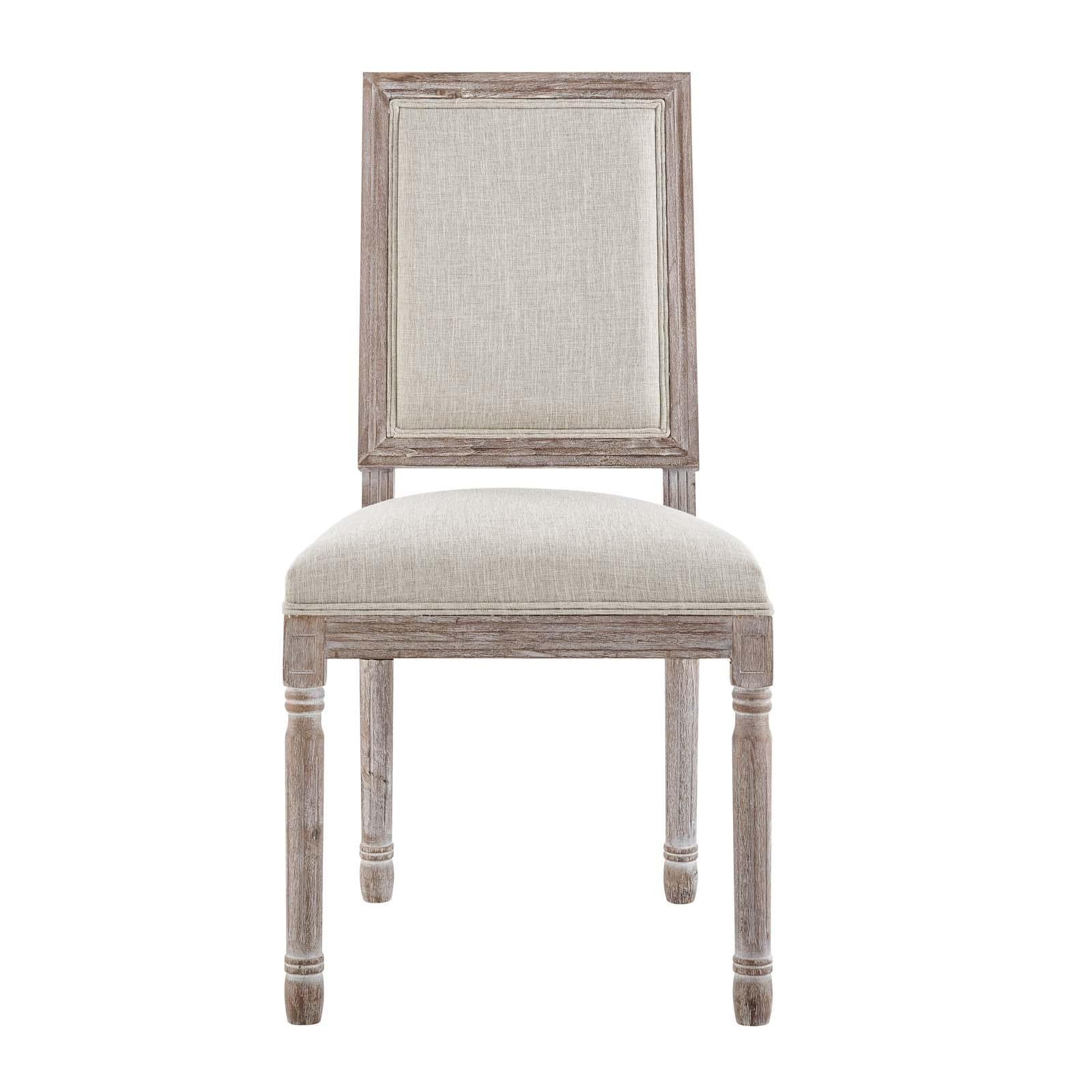 Modway Furniture Modern Court Vintage French Upholstered Fabric Dining Side Chair - EEI-2682