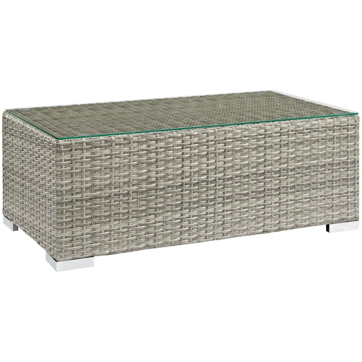 Modway Furniture Modern Repose Outdoor Patio Coffee Table - EEI-2691-Minimal & Modern