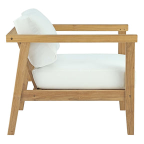 Modway Furniture Modern Bayport Outdoor Patio Teak Armchair - EEI-2695