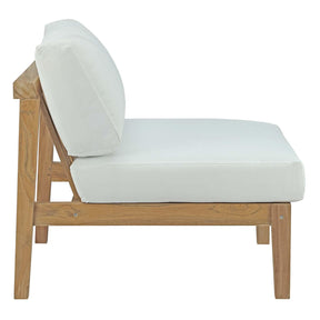 Modway Furniture Modern Bayport Outdoor Patio Teak Armless - EEI-2697