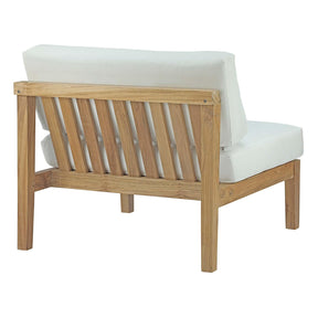 Modway Furniture Modern Bayport Outdoor Patio Teak Armless - EEI-2697