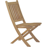Modway Furniture Modern Marina Outdoor Patio Teak Folding Chair - EEI-2702-Minimal & Modern