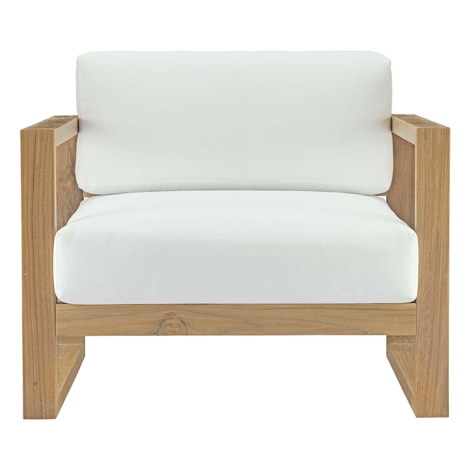 Modway Furniture Modern Upland Outdoor Patio Teak Armchair - EEI-2706