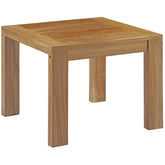 Modway Furniture Modern Upland Outdoor Patio Wood Side Table - EEI-2709-Minimal & Modern