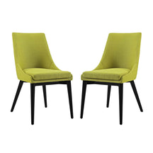 Modway Furniture Modern viscount Dining Side Chair Fabric Set of 2 - EEI-2745
