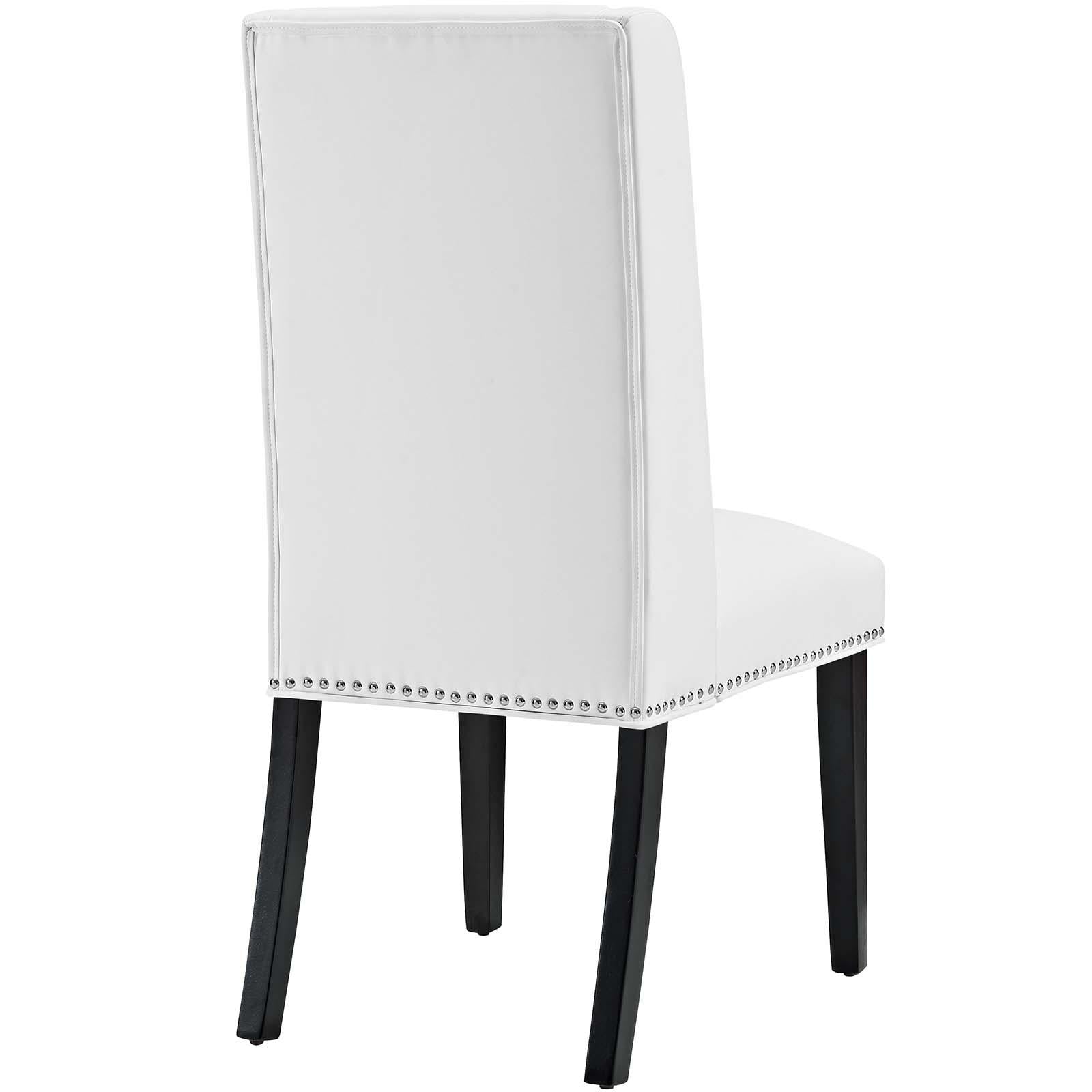 Modway Furniture Modern Baron Dining Chair Vinyl Set of 2 - EEI-2747