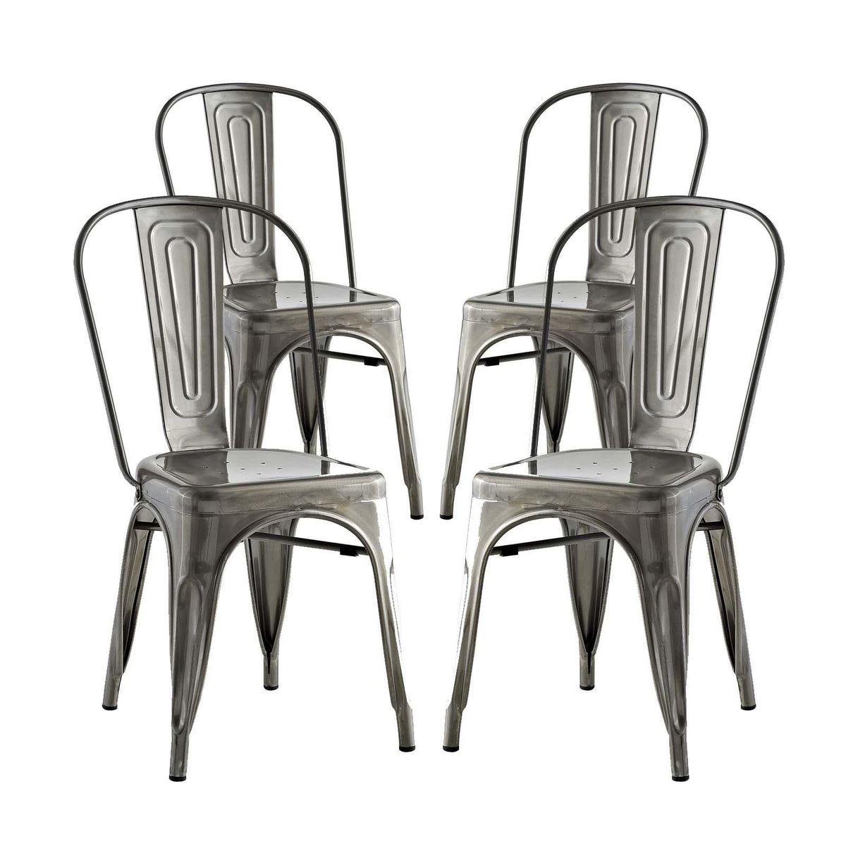 Modway Furniture Modern Promenade Dining Side Chair Set of 4 - EEI-2750