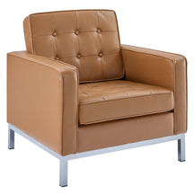 Modway Furniture Modern Loft Leather Armchair - EEI-2781