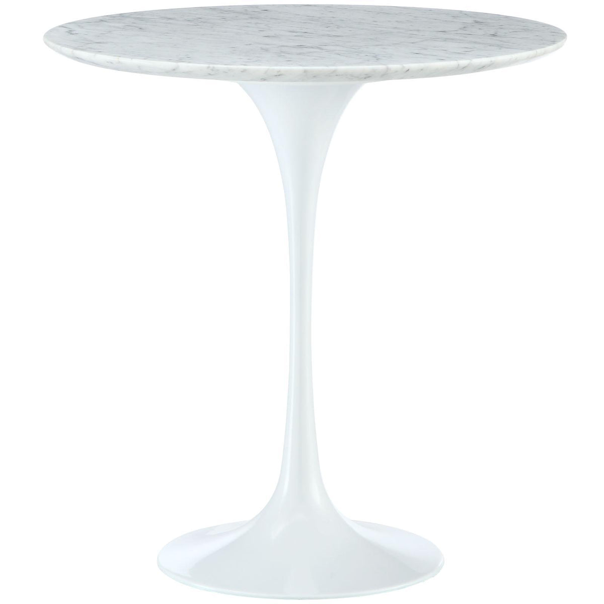 Modway Furniture Modern Lippa 20" Marble Side Table - EEI-280