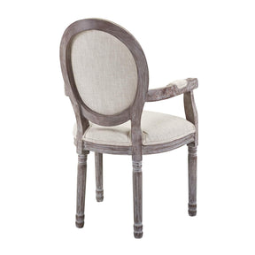 Modway Furniture Modern Emanate Vintage French Upholstered Fabric Dining Armchair - EEI-2823