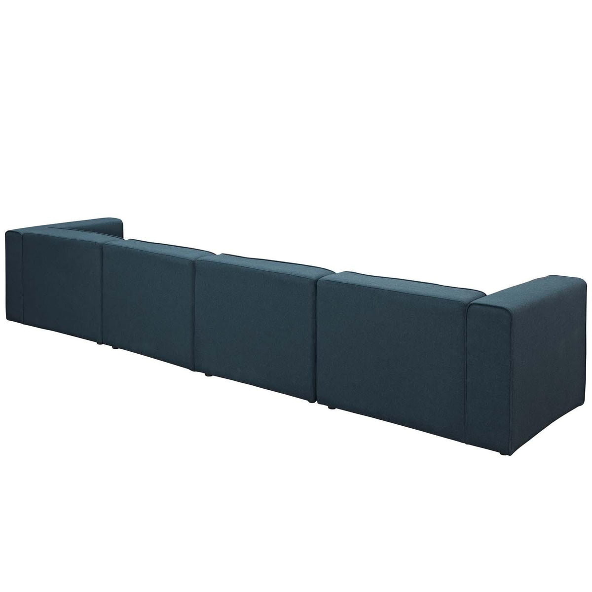 Modway Furniture Modern Mingle 4 Piece Upholstered Fabric Sectional Sofa Set - EEI-2829
