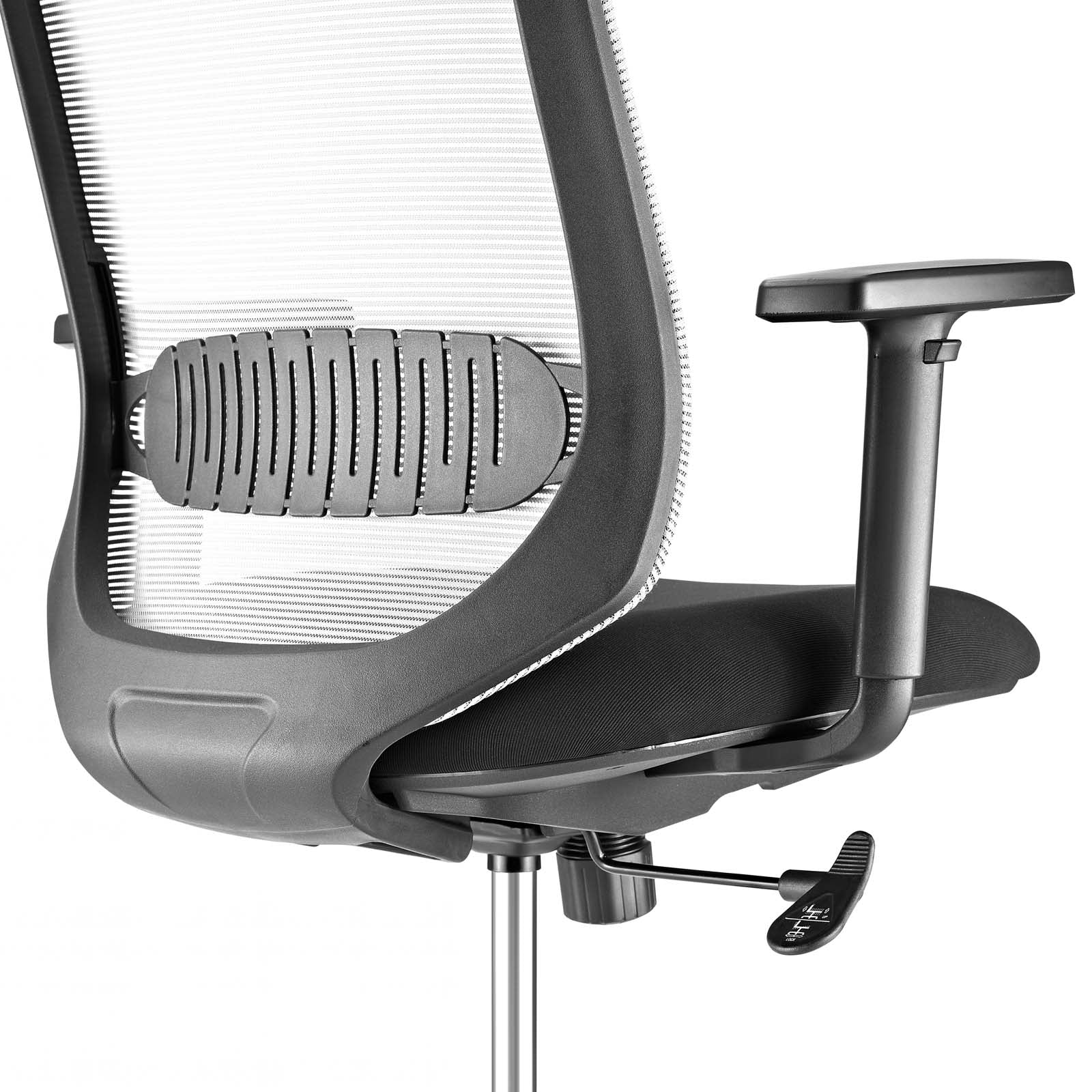 Modway Furniture Modern Acclaim Mesh Drafting Chair - EEI-2862-Minimal & Modern