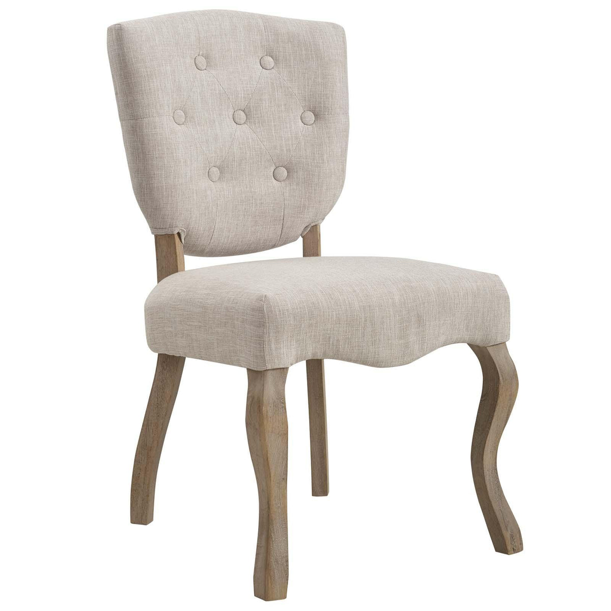 Modway Furniture Modern Array Vintage French Upholstered Dining Side Chair - EEI-2878